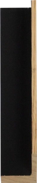Wooden Float S baklijst eiken/zwart fineer
