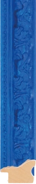 Barocco M fluorescerend blauw