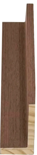 Wooden Float 3D baklijst wengé fineer