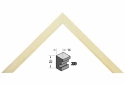 Blank populieren houten Barth wissellijst 209-777