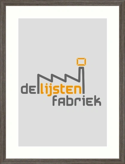 Wissellijsten Basic antraciet eiken folie fineer - houten wissellijsten