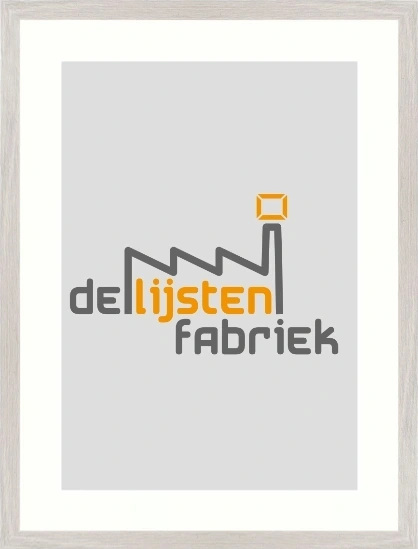 Wissellijsten Basic wit eiken fineer - houten wissellijsten