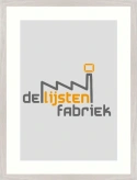 Wissellijsten Basic wit eiken fineer - houten wissellijsten