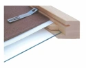Maatwerk blank populier houten Barth wissellijst 820-777 met 2 cm spacer