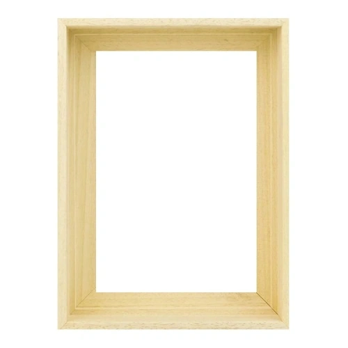 Premium 3D Baklijst blank onbehandeld - extra diepe baklijst