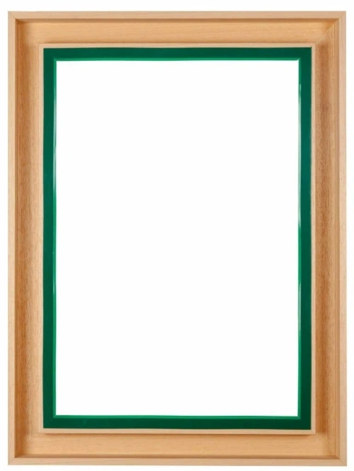 Premium Paneel lijst blank hout - voor dibond en andere panelen