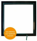 Premium Paneel lijst wit - voor zwevend dibond en andere panelen inlijsten