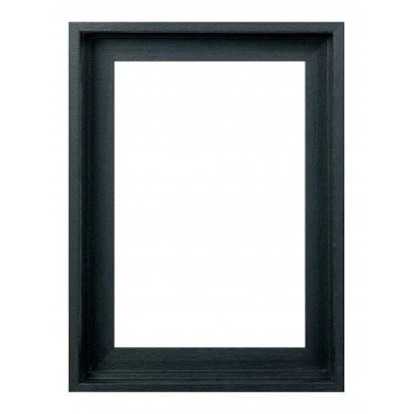 Premium 3D Baklijst zwart - extra diepe baklijst
