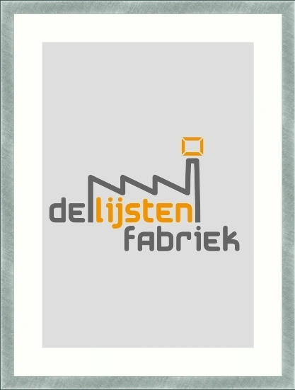 Geborsteld grijs Nielsen lijst