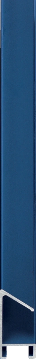 Blauw aluminium Nielsen lijst
