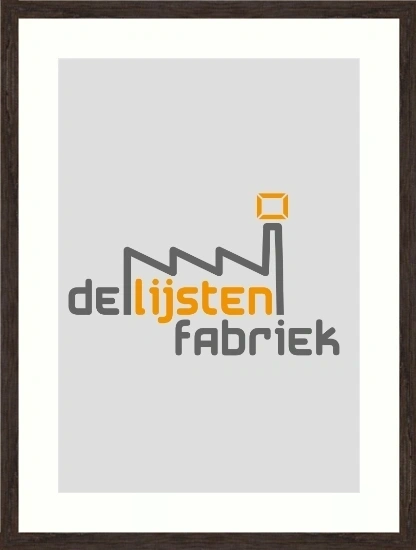Maatwerk donker gerookt eiken houten Barth wissellijst 209-999
