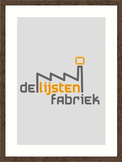 Maatwerk licht gerookt eiken houten Barth wissellijst 209-888