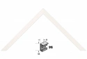 Witte Barth wissellijst 916 WW