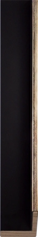 Wooden Float S baklijst zwart/goud fineer