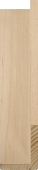 Wooden Float S baklijst esdoorn fineer