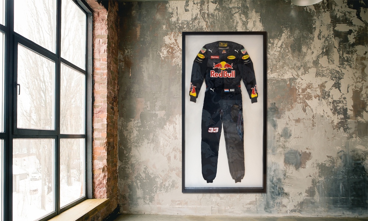 Max Verstappen ingelijst