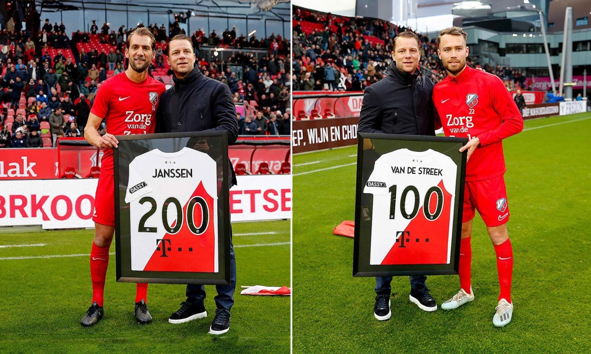 FC Utrecht t-shirts inlijsten