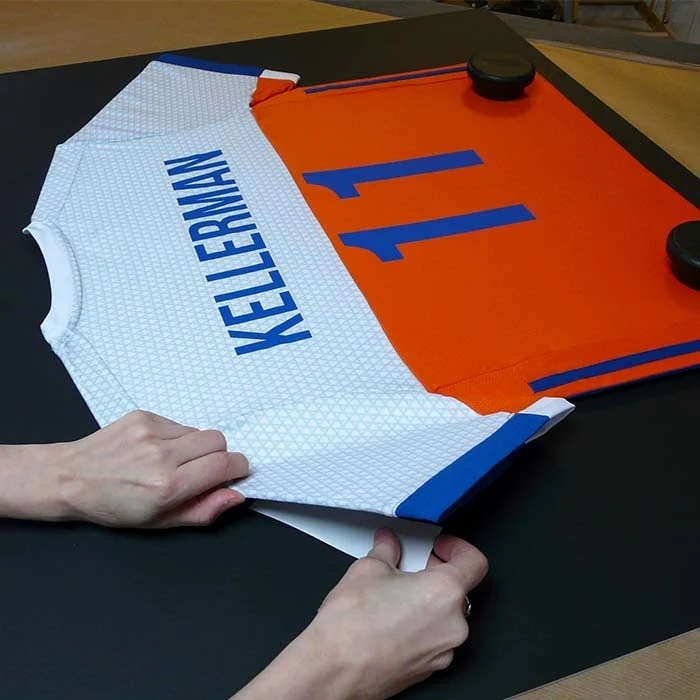 positioneren en inlijsten T-shirt Bjorn Kellerman