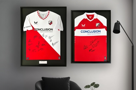FC Utrecht ingelijst