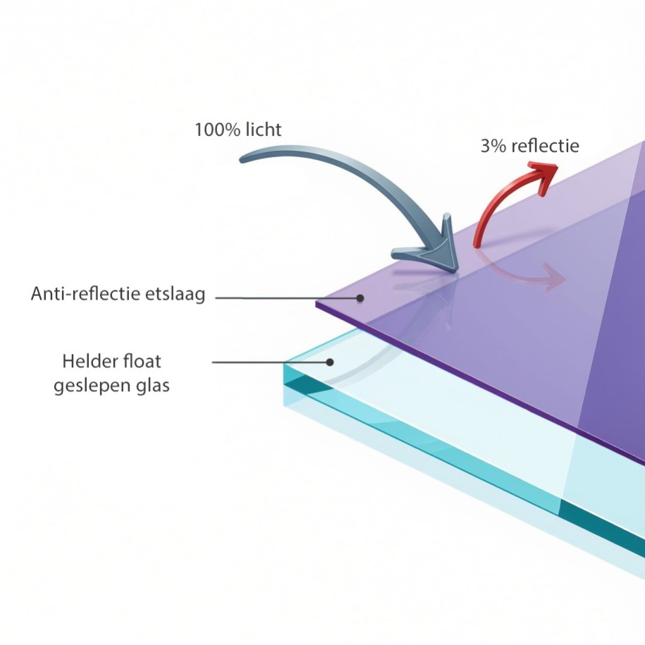 anti-reflectieglas